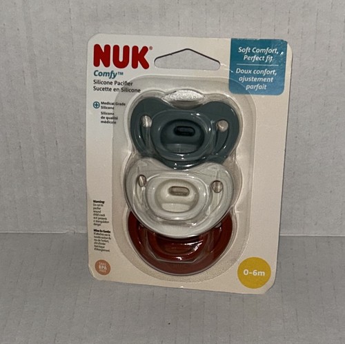 Nuk comfy pack pacifiers - 3,