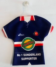 SUNDERLAND car mini kit strip blue away late 1990s Asics EXCELLENT condition