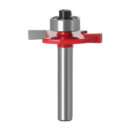 Slot router bit shank - t,