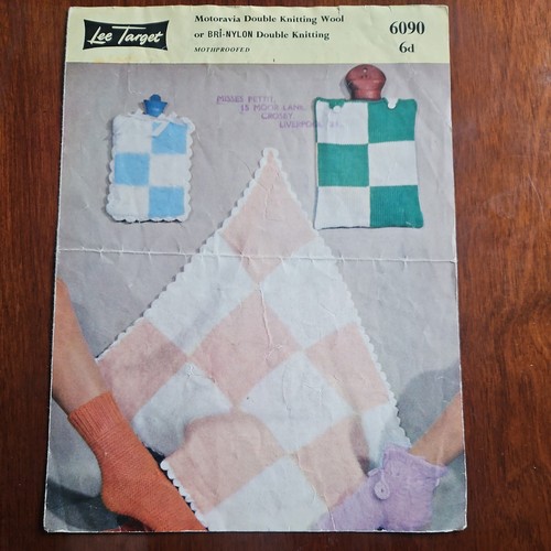 Lee target knitting pattern - lee,