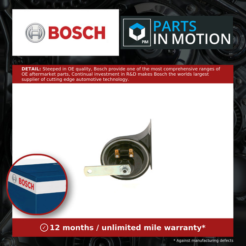 Air horn fits mercedes bosch - horn,