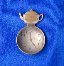 Vintage Tea Caddy Spoon With Clock Face - The Leeds Mercury - Non-Ferrous