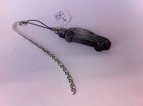 Pattern bookmark with cord