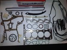 VAUXHALL CORSA E 1.4 B14NEJ B14NEH 2015-20 TIMING CHAIN KIT +HEAD GASKET SET