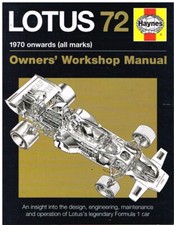 LOTUS 72 72B 72C 72D F1 CAR