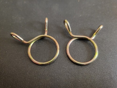 Retainer spring clips pair for - retainer,