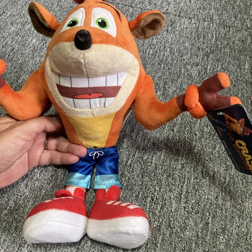 Crash bandicoot plush toy 34cm - bandicoot,