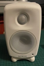Genelec 8010A Compact Biamplified Active Studio Monitor - White (Single)