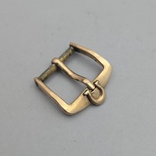 Vintage OMEGA Watch strap buckle Gold-tone 1950s