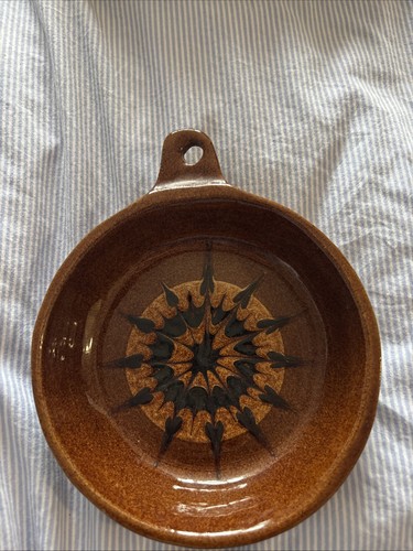 Vtg studio pottery dish - pottery,