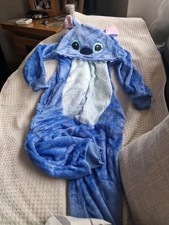 Stitch One Piece Pyjamas Suit sz 140 age 9-10