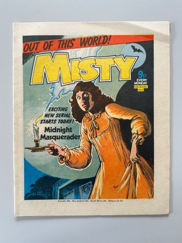 Misty comic october 14th 1978 - comic,