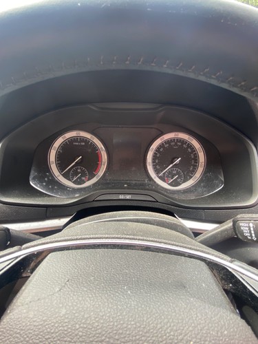 Instrument cluster 2021 skoda - instrument,