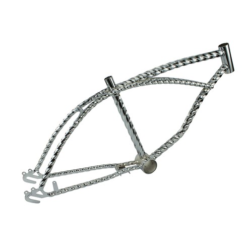 Chrome twisted bicycle - og, 20"