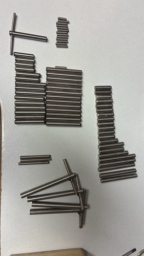 Hardend tooling pins over - over, 70