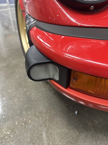 Oil cooler air scoop for - oil,