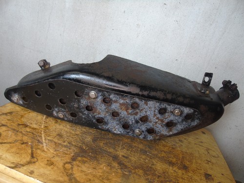 Bsa b50 silencer exhaust - bsa,