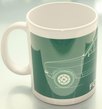 Mk2 Ford Escort Van Coffee Cup