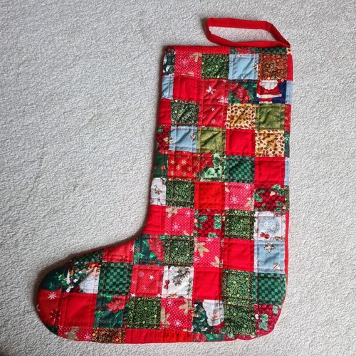 Christmas stocking handmade - stocking.,