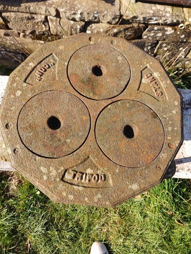 Antique cast iron condrup - antique,