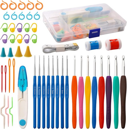 53pcs crochet hooks set - crochet,
