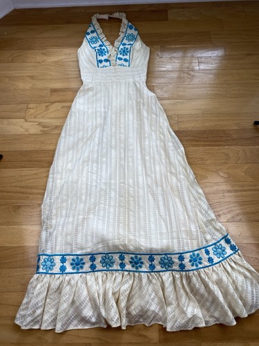 Vintage 1970s maxi dress - vintage,