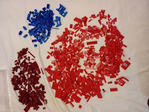 Lego bundle bricks red - bundle, bricks,