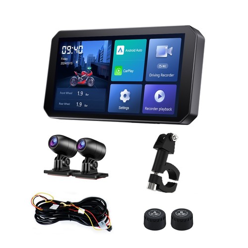 Motorcycle gps touchscreen - 6",