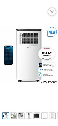 Pro breeze 9000 btu 1 - 9000, 3-in-1