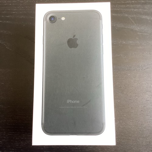 Apple iphone black empty box - 7,