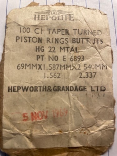 Triumph late taper - 4x,