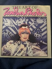Art of Zandra Rhodes by Anne Knight and Zandra Rhodes PBK *SIGNED*