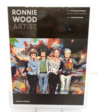 Ronnie Wood Artist Hardcover Book 2017 Edition Illustrated Biography Art Music