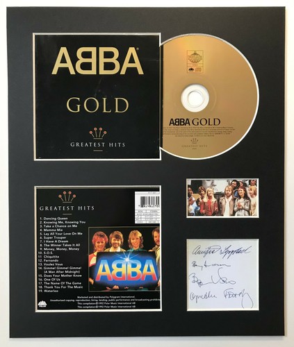 Abba signed autographed - abba,