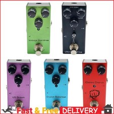 Electric Guitar Effects Pedals Overdrive/Distortion/Chorus/Tremolo/Delay Pedal