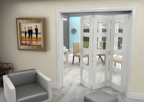 Internal bifold doors white - bifold,