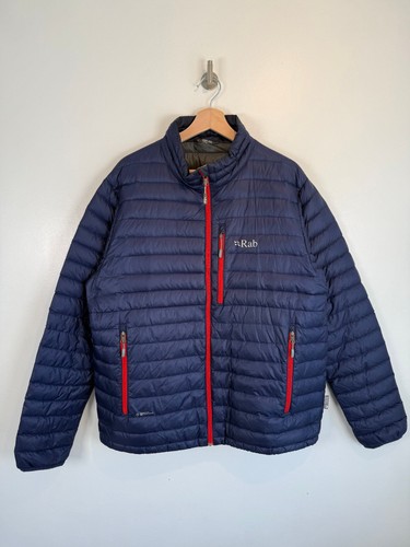 Rab jacket size large - rab, navy