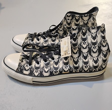 NEW Converse High Top Sneakers Shoes Devil Demon Satan Goth Emo