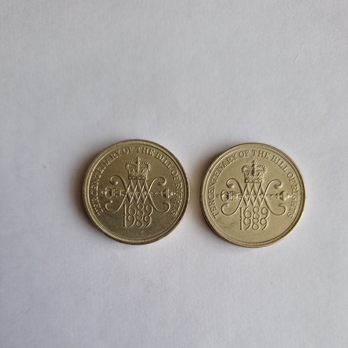 1989 two pound coins - £2,