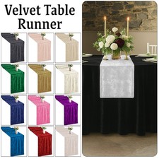 Elegant Velvet Table Runners