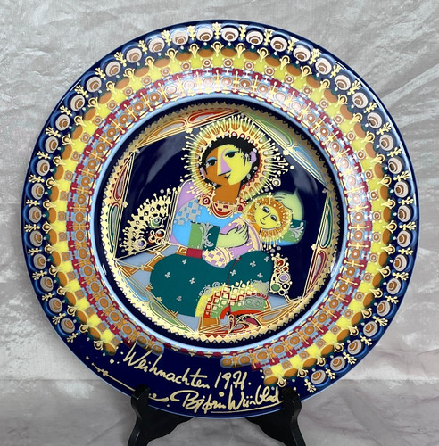 1st rosenthal christmas plate - 1st,
