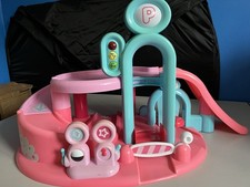 Pink Toy Car Garage ramp car