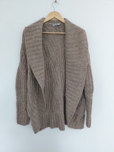 Women beigh chunky knit - women,