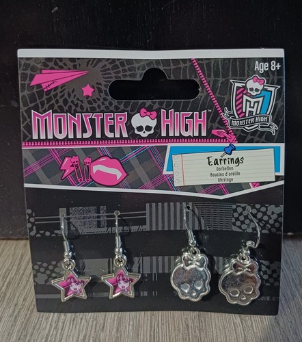 Monster high earrings - monster, with