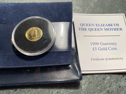 Guernsey 1999 queen mother - 1999,