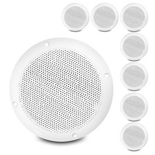 8x Vonyx 6.5" Water-Resistant