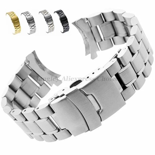 Solid stainless steel watch - stainless,