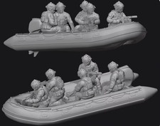 3D Printing1/72 Lifeboat +5