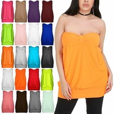 New Ladies Womens Plain