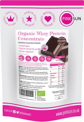 Organic whey protein - protein, powder